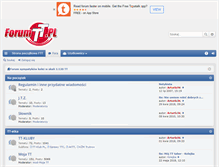 Tablet Screenshot of forumtt.pl